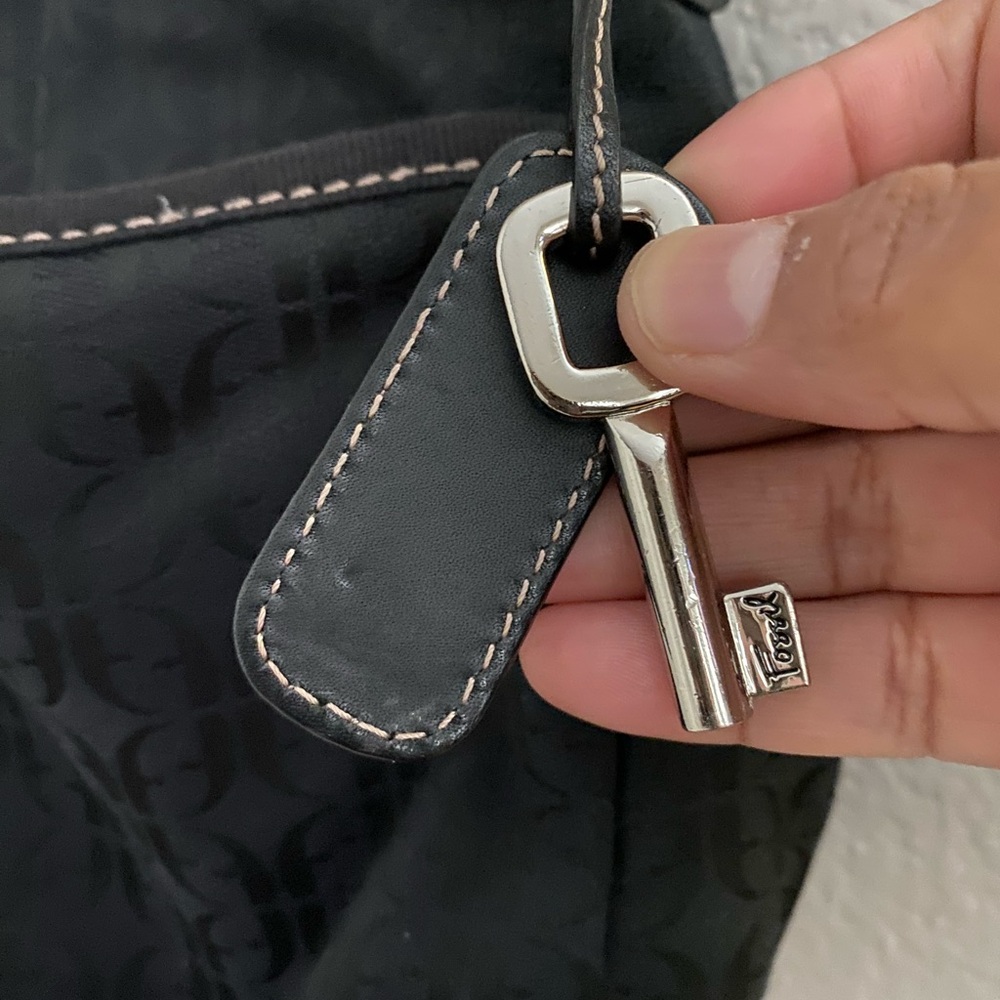 Fossil Black Crossbody Bag with Silver Accents - Picture 7 of 7